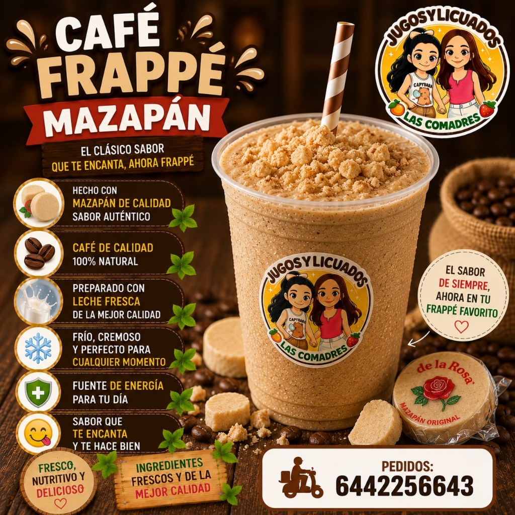Frappé Mazapán